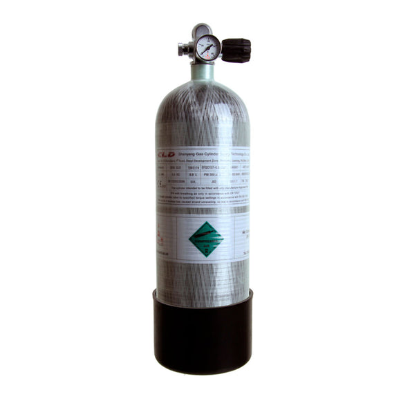 CLD 6.8ltr 300 Bar Carbon Fibre Air Gun Bottle